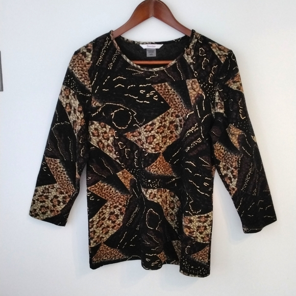 TanJay Ladies long sleeve top, size medium - Picture 1 of 6